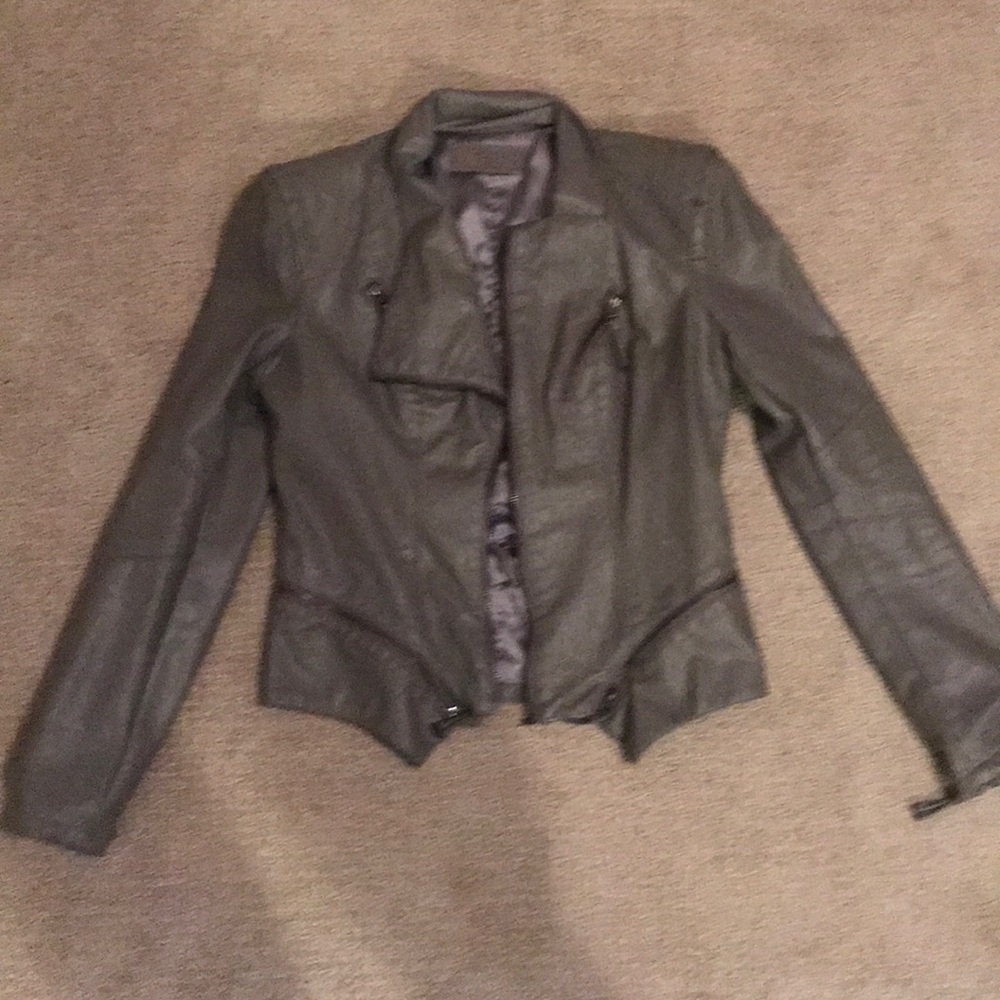 Blank NYC bomber jacket Grey